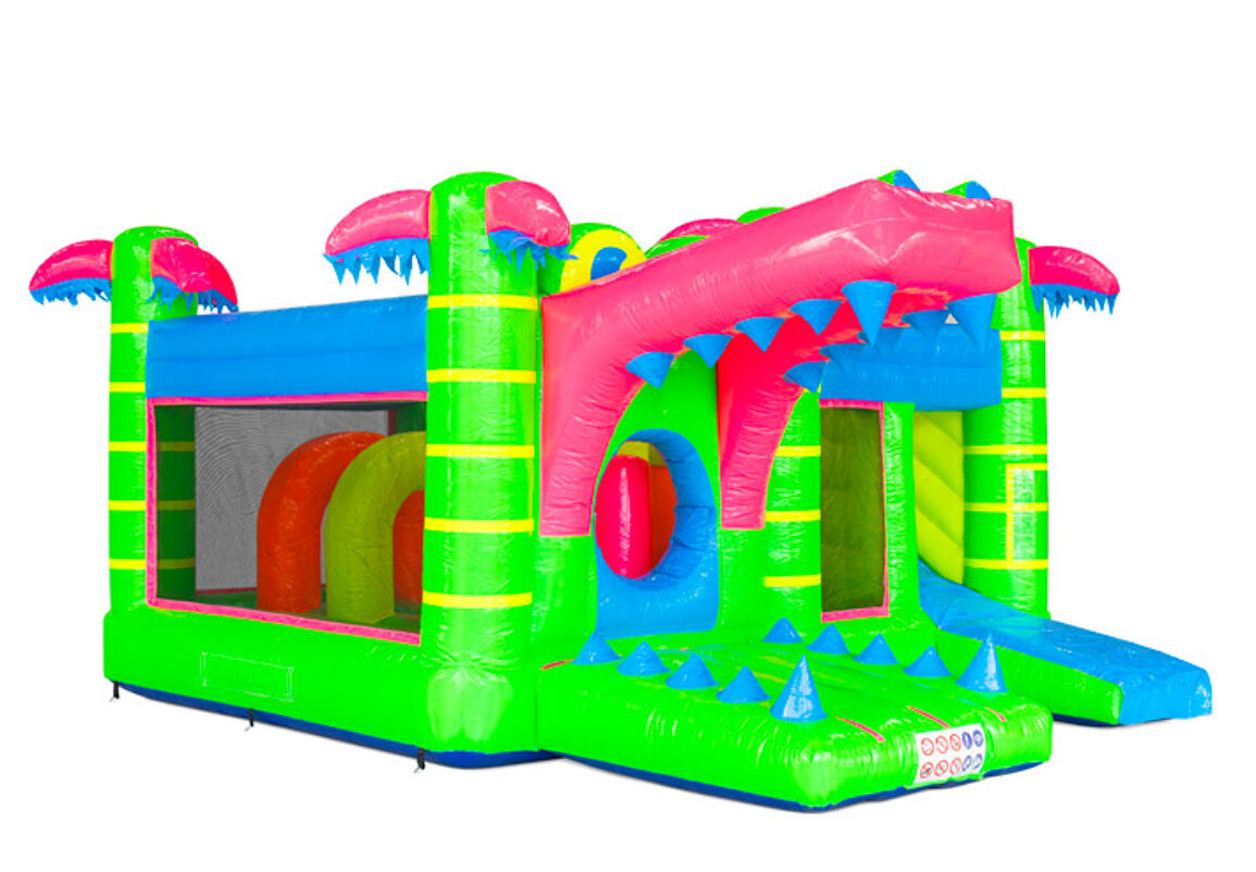 Multiplay Krokodil Neon Hüpfburg – Bild 3